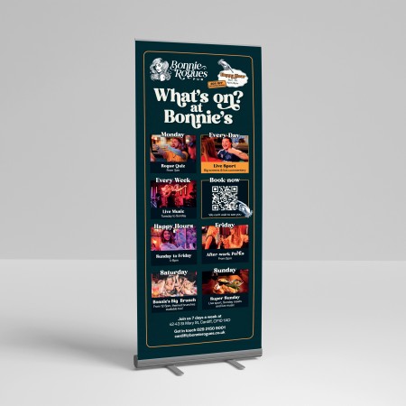 Bonnies Pull up Banners